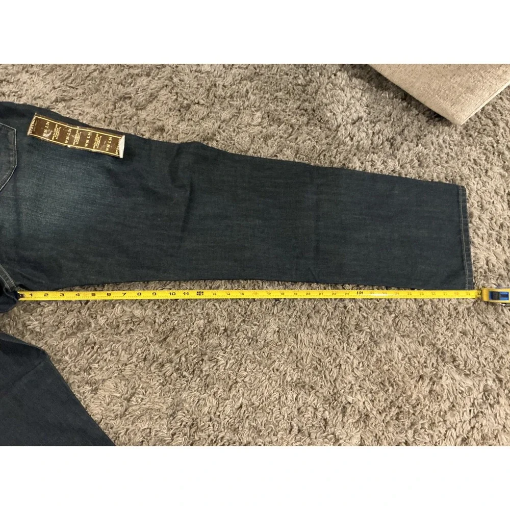 Stetson Mens No.‎ 1520 Standard Straight Leg Jeans Dark Wash Denim 36x34 NWT